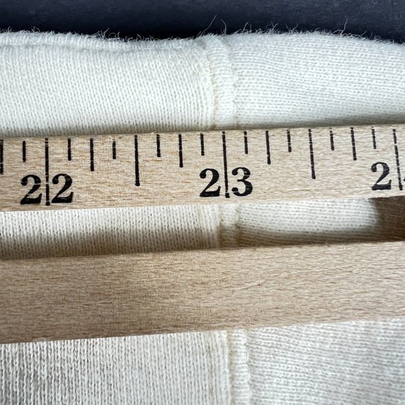 VTG 90s Been There Done That Military Sweatshirt Large Cream Korea Osan Crewneck - Picture 13 of 13